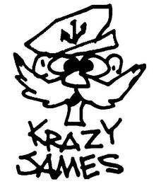 KRAZY JAMES logo