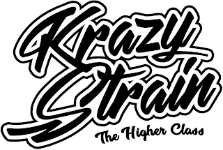 KRAZY STRAIN THE HIGHER CLASS logo