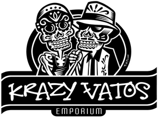 KRAZY VATOS EMPORIUM logo
