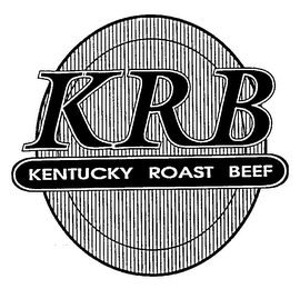 KRB KENTUCKY ROAST BEEF logo