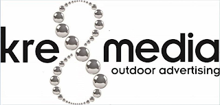 KRE8 MEDIA OUTDOOR ADVERTISING logo