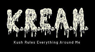 K.R.E.A.M. KUSH RULES EVERYTHING AROUND ME logo