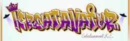 KREATAVATOR ENTERTAINMENT K.E. logo