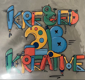 KREATED 2B KREATIVE logo