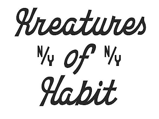 KREATURES OF HABIT NY logo