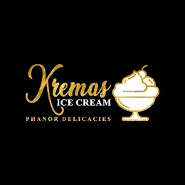 KREMAS ICE CREAM PHANOR DELICACIES logo