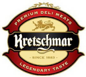 KRETSCHMAR PREMIUM DELI MEATS LEGENDARYTASTE SINCE 1883 logo