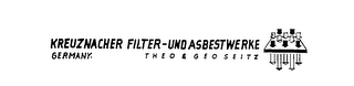KREUZNACHER FILTER-UNDASBESTWERKE GERMANY.THEO & GEOSEITZ logo