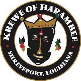 KREWE OF HARAMBEE SHREVEPORT, LOUISIANA logo