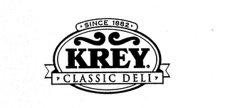 KREY CLASSIC DELI SINCE 1882 logo