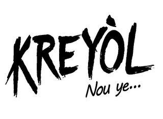 KREYÒL NOU YE... logo
