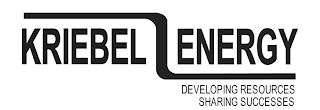 KRIEBEL ENERGY DEVELOPING RESOURCES SHARING SUCCESSES logo