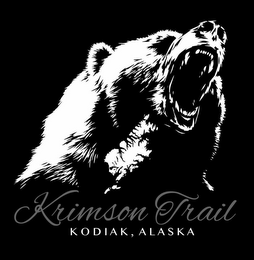 KRIMSON TRAIL KODIAK, ALASKA logo