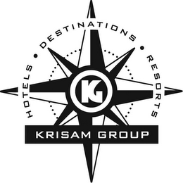KRISAM GROUP HOTELS DESTINATIONS RESORTS K logo