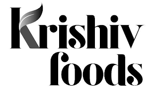 KRISHIV FOODS logo