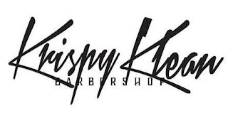 KRISPY KLEAN BARBERSHOP logo