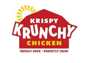 KRISPY KRUNCHY CHICKEN FRESHLY MADE · PERFECTLY CAJUN logo