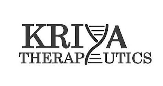 KRIYA THERAPEUTICS logo