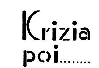 KRIZIA POI logo