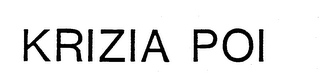 KRIZIA POI logo
