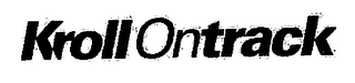 KROLL ONTRACK logo