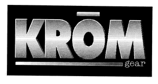 KROM GEAR logo