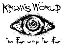 KROM'S WORLD THE EYE WITHIN THE EYE logo