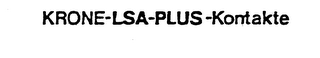 KRONE-LSA-PLUS-KONTAKTE
