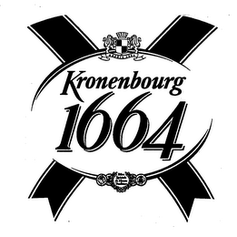KRONENBOURG 1664 logo