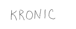 KRONIC logo