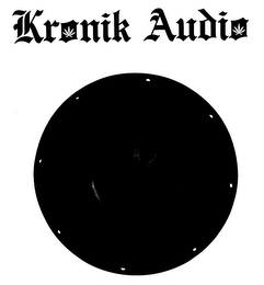 KRONIK AUDIO logo