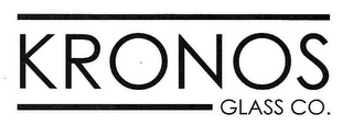 KRONOS GLASS CO. logo