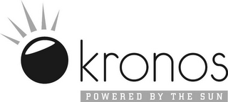 KRONOS POWERED BY THE SUN logo