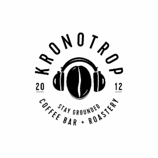 KRONOTROP STAY GROUNDED COFFEE BAR + ROASTERY 2012 logo
