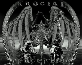 KRUCIAL PERCEPTION MC KP logo
