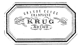 KRUG GRANDE CUVEE CHAMPAGNE REIMS logo