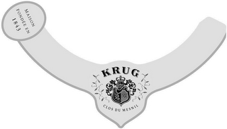 KRUG K CLOS DU MESNIL MAISON FONDEE EN 1843 logo