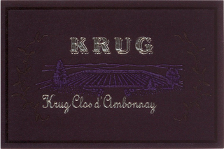 KRUG KRUG CLOS D'AMBONNAY logo