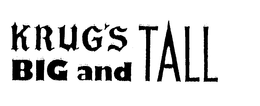 KRUG'S BIG AND TALL logo