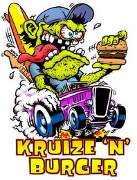 KRUIZE 'N' BURGER logo