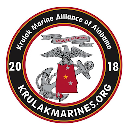 KRULAK MARINE ALLIANCE OF ALABAMA 2018 KRULAKMARINES.ORG 1775 KRULAK MARINES 2018 logo