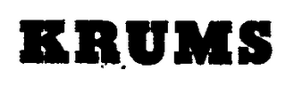 KRUMS logo