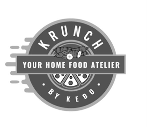 KRUNCH · BY KEBO · YOUR HOME FOOD ATELIER logo