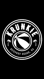 KRUNKIE NEWPORT BEACH, CA logo