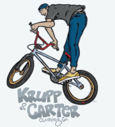 KRUPP & CARTER CLOTHING CO. STANDARD 125 logo