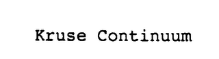 KRUSE CONTINUUM logo