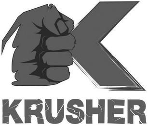 KRUSHER, K logo