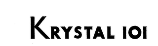 KRYSTAL 101 logo