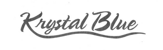 KRYSTAL BLUE logo