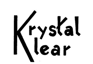 KRYSTAL KLEAR logo